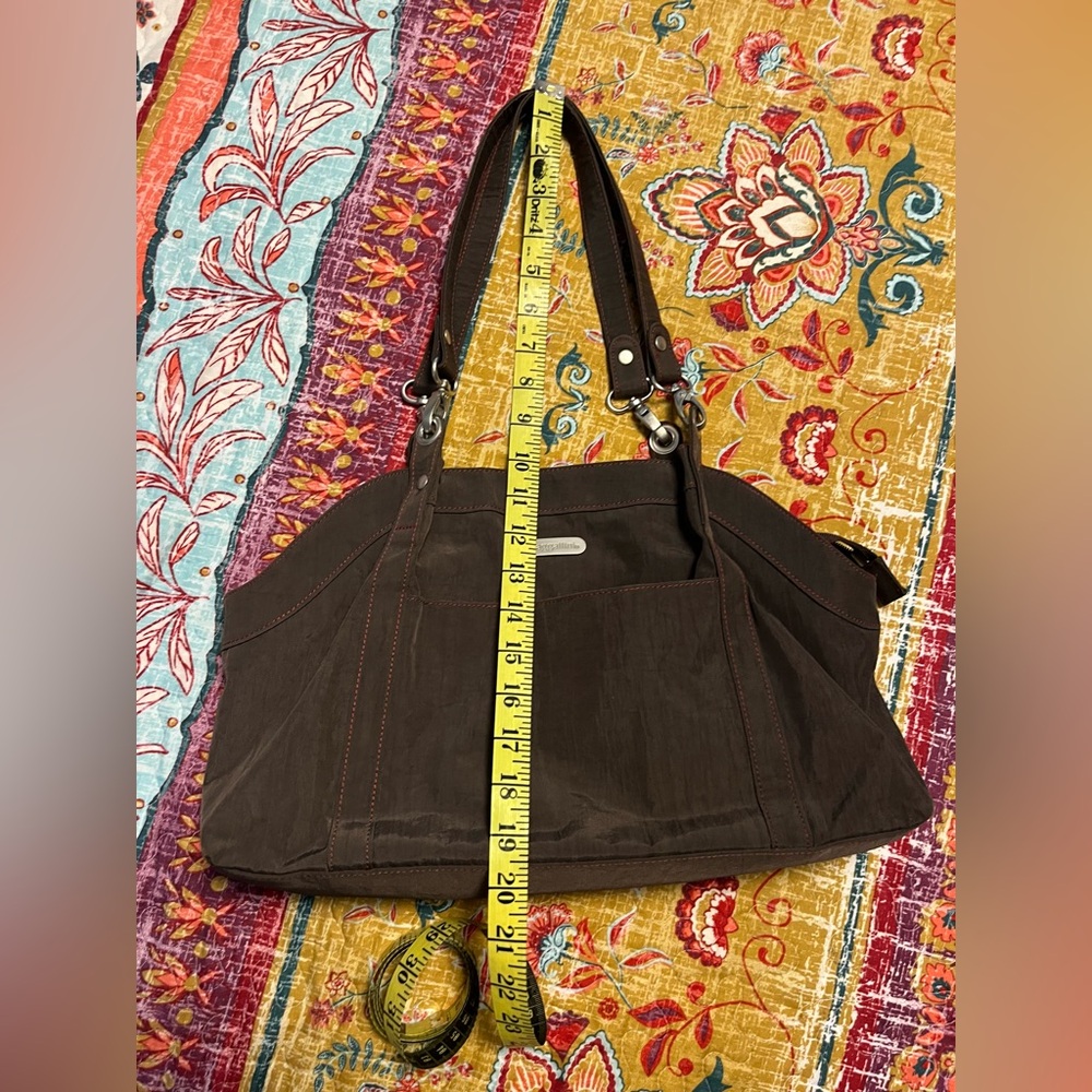 Baggallini chocolate brown purse - Picture 6 of 8
